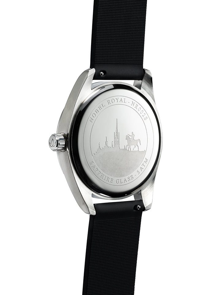 Nobel Royal Black Harva – Silver