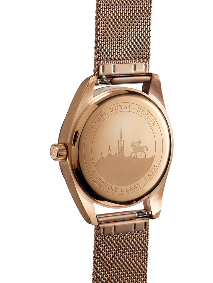 Nobel Royal Black Rosenhill – Rose Gold