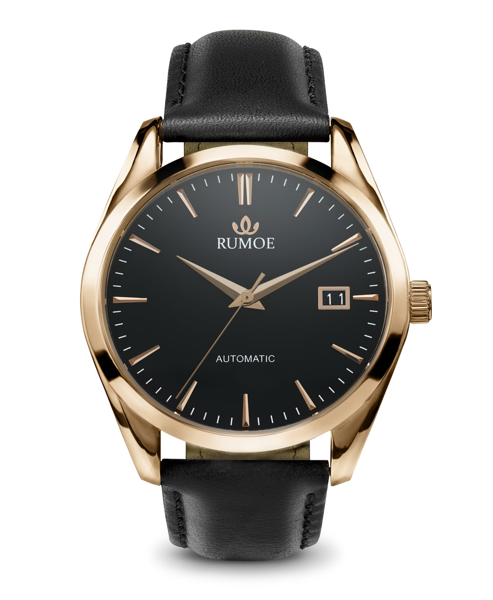 Nobel-Royal-Rose-Gold-Black-Plain-Black