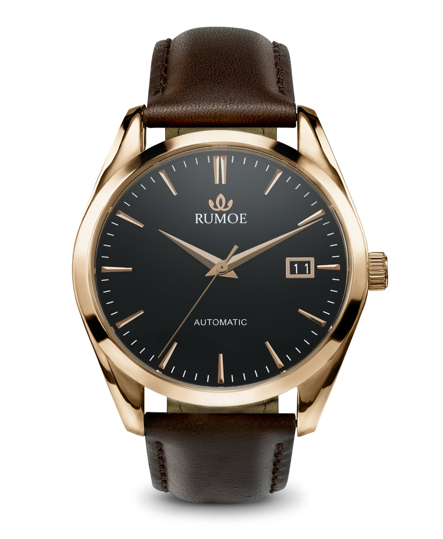 Nobel Royal Black Vika – Rose Gold